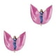 thumbnail image 3 of Kearding Ala de danza del vientre de 360 ​​grados, disfraces de adultos para mujer para actuaciones, Halloween, Carnaval, espectáculos, Rosa 2piezas, 3 of 6
