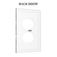 thumbnail image 4 of Kll Basketball Wall Plate,Gloss Finish,Standard Size 1 - 5" X 3", Polycarbonate Thermoplastic,Electric Receptacle Plug Covers, 4 of 8