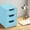 Blue, variant on GFHFHITJ Plastic Stackable Drawer Organizer, Building Bricks & Bead Organizer, Teacher Toolbox, Makeup Storage for Bedroom, Kitchen, Bathroom, Office & Dorm