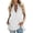 White, variant on Flowy Summer Shirts for Women V-Neck Ruffle Trim Linen Top Breathable Casual Summer Tank Tops for Daily Vacation Wear Black 2XL