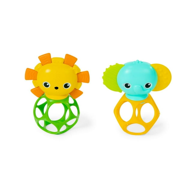 Bright Starts Oball Soother Pals Easy-Grasp Teether Toys