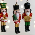 thumbnail image 3 of Lohuatrd Christmas Nutcracker Pendants Adorable Cartoon Design Create Atmosphere with Hanging Lanyard Resin Xmas Pendant, 3 of 8