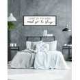 thumbnail image 2 of CDDposter Give It to God and Go to Sleep Sign: Farmhouse Bedroom Wall Decor Above Bed Rustic Country Master Bedroom Unframed Hanging Decor Country Plaque, 2 of 5