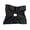 Black, variant on ebukurty 3PCs Goody Brown, Blue and Black Hair Tie Soft Large Square Hair Ties No Damage