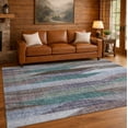 thumbnail image 6 of Addison Rugs Chantille Indoor/Outdoor Transitional Stripes Brown Machine Washable Rectangle Rug, 10' x 14', 6 of 8