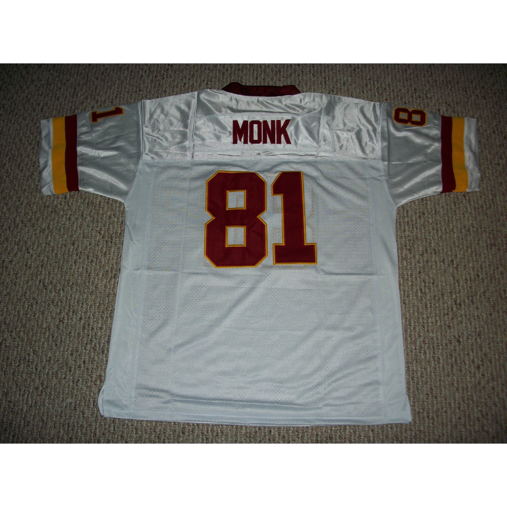 Custom Mens Washington #81 Art Monk 1982 White Throwback American Football  Vintage Jersey - China American Football Jersey and Retro American Football  Jersey price