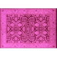 thumbnail image 1 of Ahgly Company Indoor Rectangle Oriental Pink Industrial Area Rugs, 5' x 8', 1 of 4