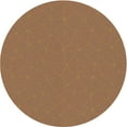 thumbnail image 1 of Ahgly Company Machine Washable Indoor Round Transitional Sienna Brown Area Rugs, 6' Round, 1 of 7
