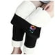 thumbnail image 2 of Tops de entrenamiento Gibobby de terciopelo para mujer pantalones cálidos de cintura alta estampados negro XL, 2 of 5