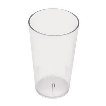G.E.T. 6612-1-CL-EC Heavy-Duty Plastic Restaurant Tumblers, 12 Ounce, Clear (Set of 4)