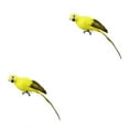 thumbnail image 1 of VONKY Simulation Parrot Statue Party Favors for Tree Yard Patio Home Lawn Wall Yellow 25x7cm 2Set, 1 of 6