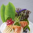 thumbnail image 3 of 4pcs Artificial Banana Leaves Faux Leaves Hawaiian Luau Party Decorative Leaves, 3 of 4