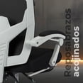 thumbnail image 3 of Silla Gamer Balam Rush Ergonomica Reclinable 140° 130kg Reposapies blanco, 3 of 6