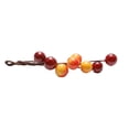 thumbnail image 4 of simhoa 3 Pcs Épingles à Cheveux Houx Femme Bâtons de Cheveux de Mariée Rouge et Orange Rouge et Orange, 4 of 8