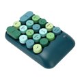 thumbnail image 1 of Clavier Numérique Couleur Rétro de 2,4 GHz, Clavier à 18 Touches avec Récepteur USB, Extensions de Clavier de Comptabilité Financière Portables pour Ordinateur Portable, 1 of 8