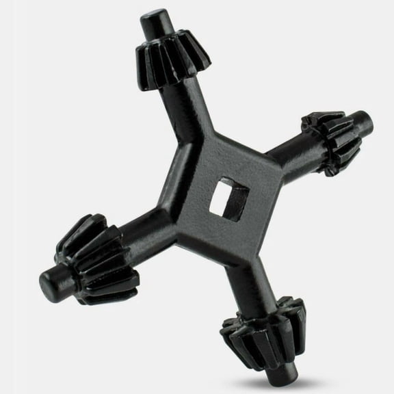 Puedo Universal 4-Way Chuck Key Wrench, Compatible with 6-16mm Drill Press and Power Drill