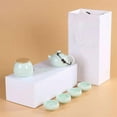 thumbnail image 2 of Ceramic Kung Fu Tea Set 1 Pot 4 Cups Gift Box Pot Cup, 2 of 5