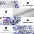 thumbnail image 6 of Outdoor Rug 3x5 ft Blue Dandelion Outdoor Large Area Rug Non Slip Rubber Spring Bloom Flowers Front Door Mat RV Rug Camping Carpet Patio Outdoor Rugs for Backyard Balcony Deck Porch Indoor, 6 of 9