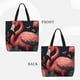 thumbnail image 2 of Fotbe Colorful Floral Flamingo Bolsa Tote con Estampado para Mujer, Bolsos con Cremallera, Bolsa de Hombro Casual de Gran Capacidad con Bolsillos Internos, 2 of 7