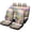 LZYT-362, variant on Verolix Full Set Car Seat Covers, Rocky Coastal Cove Ocean Beach Sunset Landscape, Universal Fit Front and Rear Automotive Seat Protectors, Breathable Mesh Fabric for Cars SUVs Trucks Vans