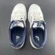 thumbnail image 5 of New Balance 480 Low Top Leather Sneakers Mens Size 10.5 White Blue Shoes, 5 of 6