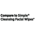 thumbnail image 3 of Equate Sensitive Cleansing Facial Wipes, 40 Count, 3 of 7