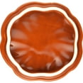 thumbnail image 4 of Staub Ceramic 16-oz Petite Pumpkin Cocotte - Burnt Orange, 4 of 10