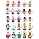 thumbnail image 3 of 12 Uds. De rellenos de calcetín de Navidad, surtido de juguetes de cuerda para regalos de fiesta de Navidad, relleno de bolsas de regalo Wmkox8yii gf12296, 3 of 9
