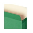 thumbnail image 4 of Smead 73236 5 1/4 Inch Expansion Colored File Pocket, Straight Tab, Letter, Green, 4 of 6