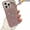 Pink, variant on UMICASE for iPhone Case, Cute Glitter Rhinestone Bling Bow Suitable for Girls Fall-Arrest Shockproof Phone Case (White,iPhone 11)