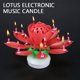thumbnail image 3 of Kuymtek Vela para pastel - Velas giratorias electrónicas - Doble capa (Rojo), 3 of 9