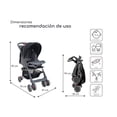 thumbnail image 4 of Carriola para Bebé D'Bebe Plegable Con Charola,6 a 24 meses o15kg Negro, 4 of 9