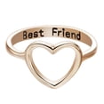 thumbnail image 3 of Fiudx Ofertas Flash Del Día Solo En Línea Joyería De Moda Con forma De Corazón Con Letras De Moda Para Mujer, 3 of 7