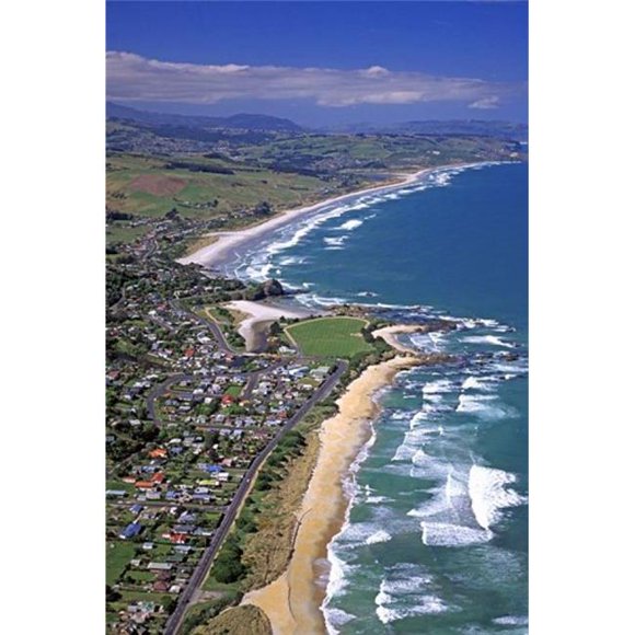 Posterazzi PDDAU02DWA3579 Brighton Near Dunedin New Zealand Poster Print by David Wall - 24 x 37 in.