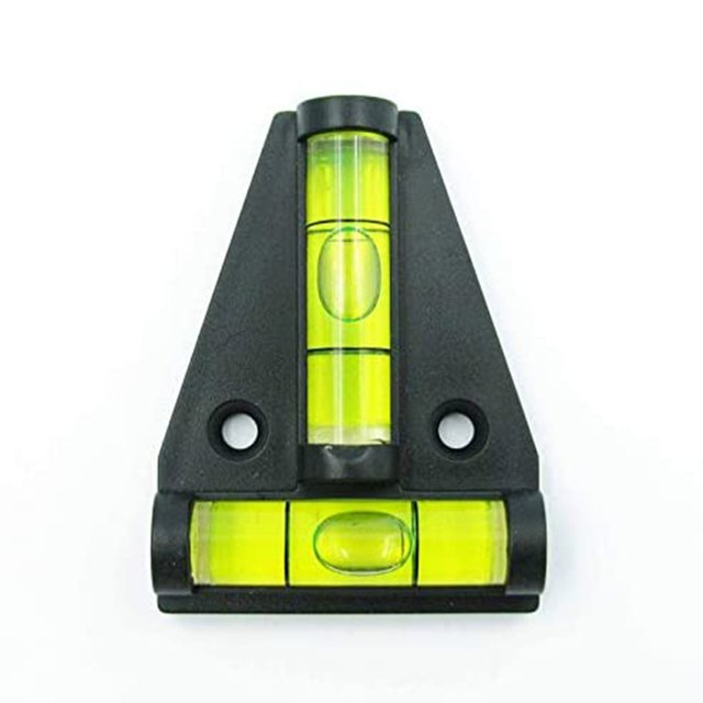 Nivel De Tipo T Portátil Nivel De Burbuja De Tipo T Portátil Nivel De Acrílico Triangular Mini Nivel De Burbuja Para Cámara De Muebles RV