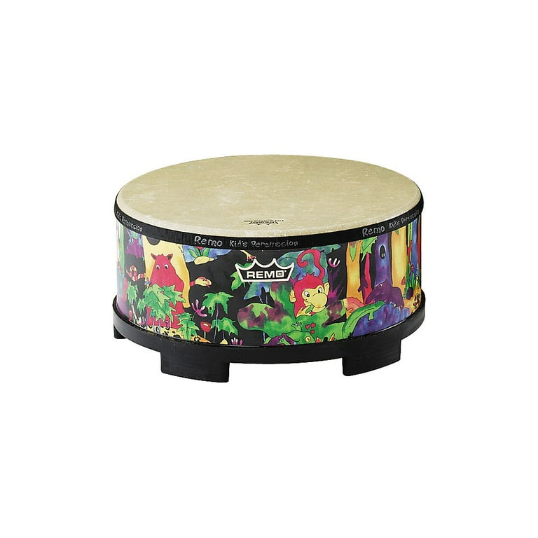 Remo Kids Percussion Gathering Drum with Sticks, 8