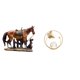 thumbnail image 1 of Figura de caballo,Figura coleccionable de caballo en miniatura,Estatua de bola de cristal,Estatuas de bolas de cristal para decoración del hogar,escritorio,interior,Escultura de bola de, 1 of 8