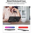 thumbnail image 4 of CoverON Apple iPhone 12 Mini Ring Case, Kickstand Rugged Phone Cover Magnetic Car Mount Compatible - Black, 4 of 7