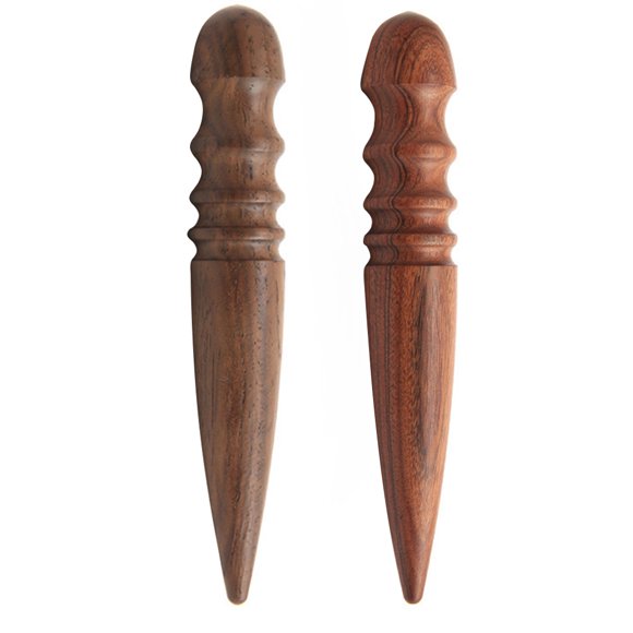 unbranded 2Pcs Leathercraft Kit for Craftsmen Polishing Accessories in