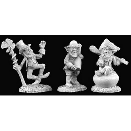 Unpainted Metal - Reaper Miniatures Leprechauns (3 Pieces) #02921 Dark Heaven Unpainted Metal
