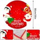 thumbnail image 2 of KAIYANG Falda para árbol de Navidad, faldas para árbol de Navidad de 90 cm, cubiertas para base de árbol, decoración para árbol de Navidad, decoraciones navideñas, 2 of 5