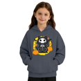 thumbnail image 5 of Grblisyd Cute Hoodies for Teen Girls Halloween Trendy Preppy Hooded Sweatshirts Oversized Long Sleeve Pullover Tops, 5 of 6