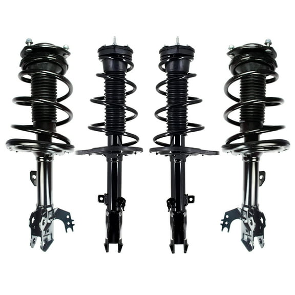 Set 4 Front - Rear Quick Complete strut For 2015 - 2017 Toyota Camry L4 XLE, LE, Hybrid XLE, LE