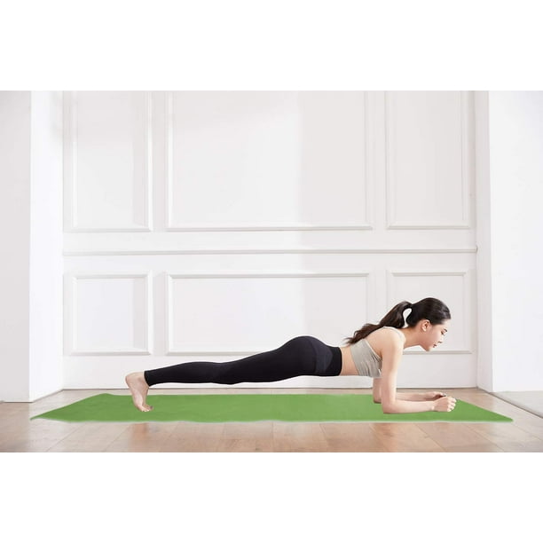 Yoga Mat Non Slip, Pilates Fitness Mats with Alignment Marks, Eco