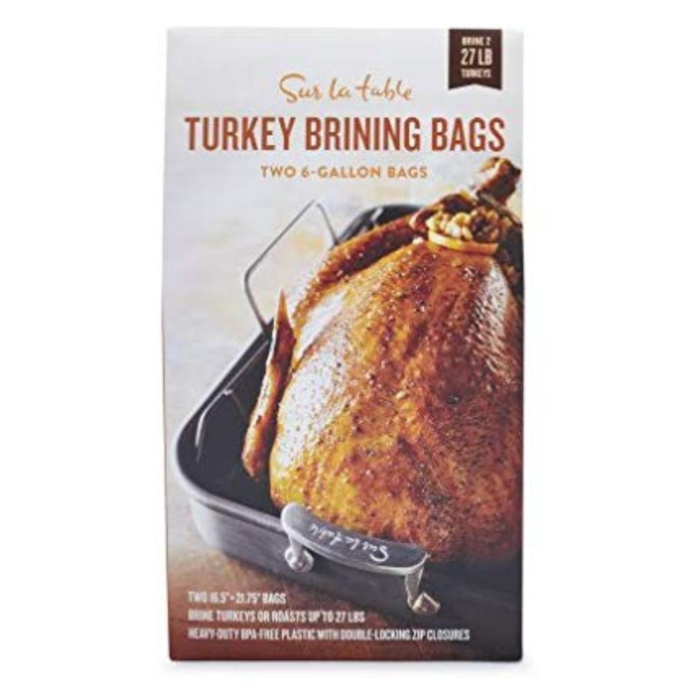 Turkey Brining Bags 19245, Set of 2, Brining turkey before roasting