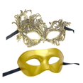 thumbnail image 1 of Máscaras de Disfraces Sunnimix Con Correa Elástica dorada Para baile de graduación, 1 of 8