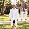 thumbnail image 7 of Odeerbi 5-15 Years Kids Teen Boys Girls Graduation Gown Set Shiny Robe with Cap, Stole & Diploma Card 4-Piece Outfit for Graduation Ceremony, 7 of 7