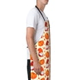 thumbnail image 3 of Naloa Gnomes Pumpkin And Mushrooms Apron Kitchen Aprons with Pockets for Women Men Chef, 3 of 8