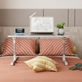 thumbnail image 3 of Piweml Laptop Bed Desk, Height Adjustable Laptop Bed Tray Table Lap Stand with LED Light, USB Charging & Foldable Legs, Foldable Portable Lap Desk for Couch Chair Floor Desk for Adults, Kids, 3 of 10