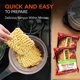 thumbnail image 4 of Pulmuone Non-Fried Ramyun Korean Noodles - 4 Pack Korean Instant Noodles Spicy Flavor - Easy to Cook Authentic Korean Ramen with Distinctly Asian Broth and Chewy Noodle, 4 of 5